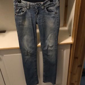 Light wash true religion jeans